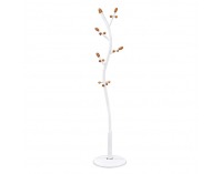 Kovový vešiak Sadik - biela