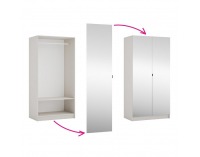 Korpus vešiakovej skrine Kreo 100 - kašmír