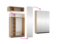 Korpus nadstavca Kreo 150 - dub artisan