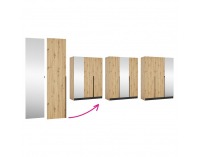 Korpus skrine Kreo 150 - dub artisan