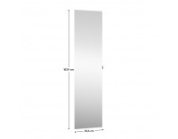 Nízke dvierka so zrkadlom Kreo 50 - dub artisan