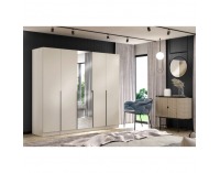 Nízke dvierka so zrkadlom Kreo 50 - kašmír