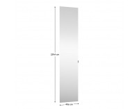 Vysoké dvierka so zrkadlom Kreo 50 - kašmír