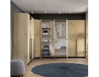 Korpus policovej skrine Kreo 50 - dub artisan