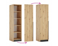 Korpus policovej skrine Kreo 50 - dub artisan