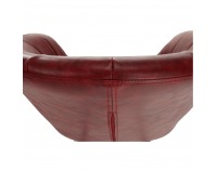 Kreslo Fiora - červená / čierna