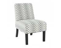 Kreslo Herola - biela / sivá / čierna