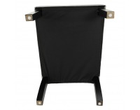 Kreslo Herola - svetlosivá / čierna