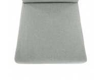 Kreslo Herola - svetlosivá / čierna