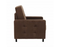 Kreslo Medlin - hnedá / wenge