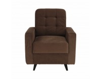 Kreslo Medlin - hnedá / wenge