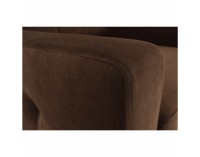 Kreslo Medlin - hnedá / wenge