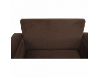 Kreslo Medlin - hnedá / wenge