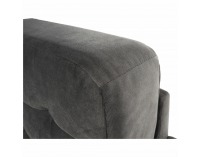 Kreslo Medlin - sivá / wenge