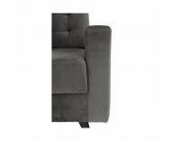 Kreslo Medlin - sivá / wenge