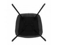 Kreslo Tasman - sivá / tmavosivá / čierna