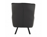 Kreslo Tasman - sivá / tmavosivá / čierna