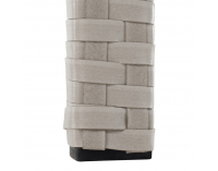 Záhradný nábytok z umelého ratanu Lalen - svetlosivá