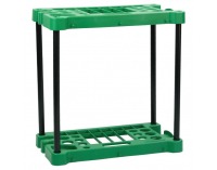 Stojan na záhradné náradie Lamal New - zelená / sivá