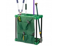 Stojan na záhradné náradie Lamal New - zelená / sivá