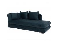 Leňoška s úložným priestorom Lamba L - modrá