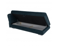 Leňoška s úložným priestorom Lamba L - modrá