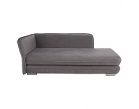 Leňoška s úložným priestorom Lamba L - sivá