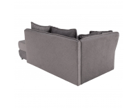 Leňoška s úložným priestorom Lamba L - sivá