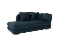 Leňoška s úložným priestorom Lamba P - modrá