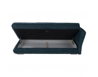 Leňoška s úložným priestorom Lamba P - modrá