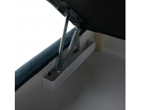 Leňoška s úložným priestorom Lamba P - modrá