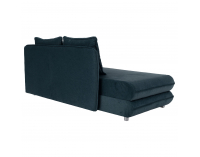 Leňoška s úložným priestorom Lamba P - modrá