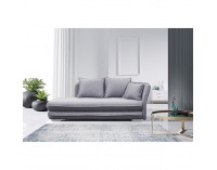 Leňoška s úložným priestorom Lamba P - sivá