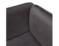 Leňoška s úložným priestorom Lamba P - sivá