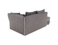 Leňoška s úložným priestorom Lamba P - sivá