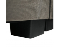 Rohová sedačka U s rozkladom a úložným priestorom Lamora U L - sivohnedá (taupe)