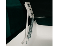 Rohová sedačka U s rozkladom a úložným priestorom Lamora U L - smaragdová