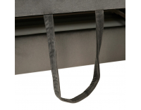 Rohová sedačka U s rozkladom a úložným priestorom Lamora U P - sivohnedá (taupe)