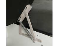 Rohová sedačka U s rozkladom a úložným priestorom Lamora U P - sivohnedá (taupe)