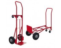 Skladový vozík 2v1 Lamy New - červená / čierna