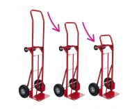 Skladový vozík 2v1 Lamy New - červená / čierna