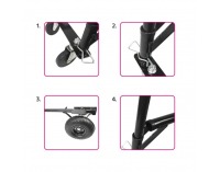 Skladový vozík 2v1 Lamy New - červená / čierna