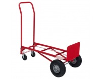 Skladový vozík 2v1 Lamy New - červená / čierna