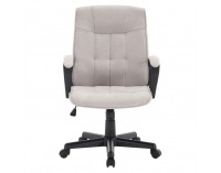 Kancelárske kreslo Landis - svetlosivá / čierna
