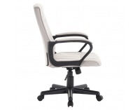 Kancelárske kreslo Landis - svetlosivá / čierna