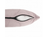 Rohová sedačka s rozkladom a úložným priestorom Lanza L - hnedá / svetlofialová