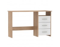 Univerzálny PC stolík Laristote New L/P - dub sonoma / biela