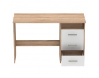 Univerzálny PC stolík Laristote New L/P - dub sonoma / biela