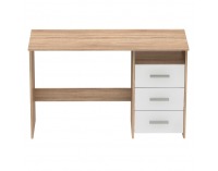 Univerzálny PC stolík Laristote New L/P - dub sonoma / biela