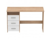 Univerzálny PC stolík Laristote New L/P - dub sonoma / biela